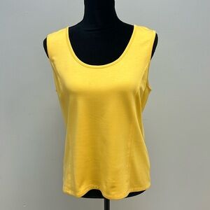 Carlisle Gold Fitted Tank Top, L
